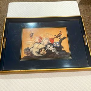 English serving tray 21.5x15.5